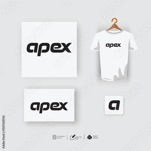 Logo template design ideas vector