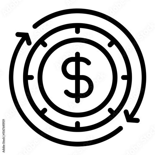 Return on Investment Icon