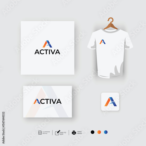 Logo template design ideas vector