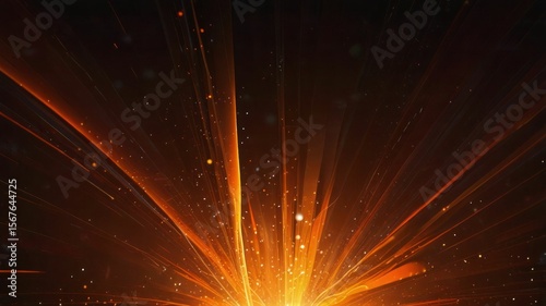 fireworks in the sky