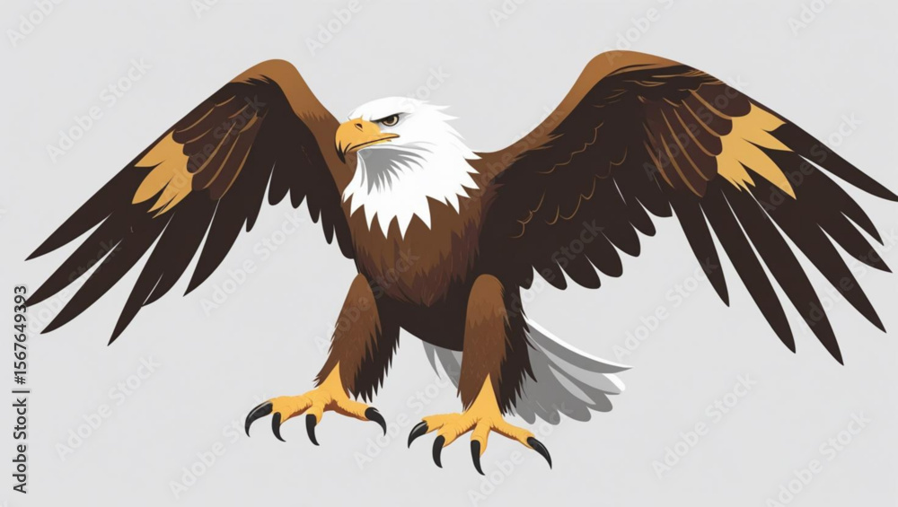 Obraz premium american bald eagle