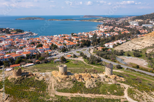 Fototapeta Naklejka Na Ścianę i Meble -  Foca is a town and district in Turkey's Izmir Province, on the Aegean coast