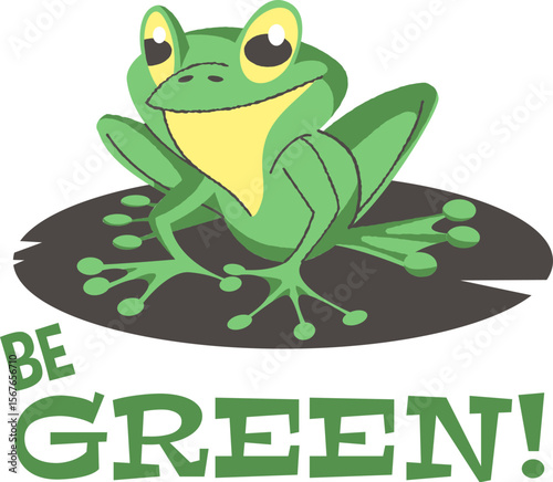 nature green t- shirt design 