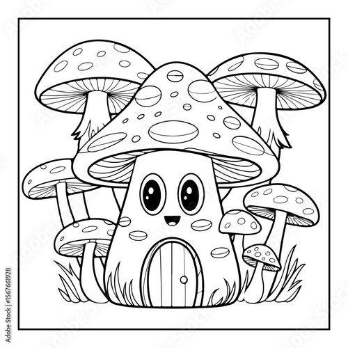 cute hand drawn coloring pages