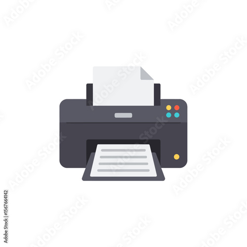 High-Quality Printer Icon EPS Vector Illustration Downloadable Graphic for Websites and Designs