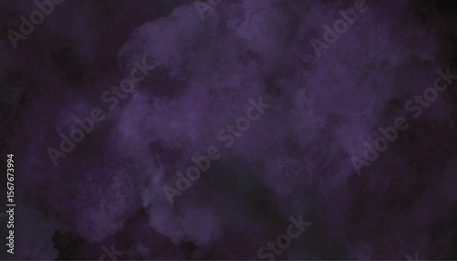 Dark Purple Watercolor Background