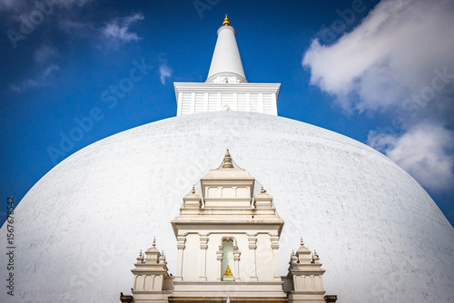 Foto ruwanweli maha seya, ruwanwelisaya, anuradhapura, temple complex, unesco world h