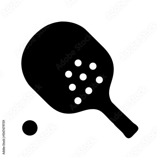tennis racket and ball