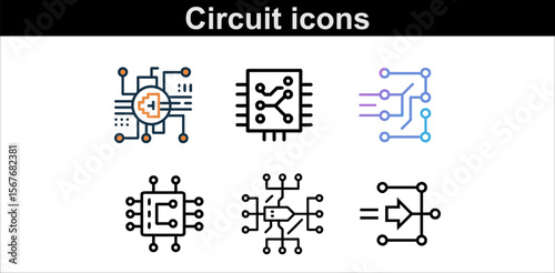 Electronic circuit diagrams and symbols technology