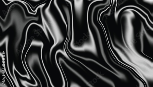 Black and White Liquid Marble Texture Background for Modern Designs