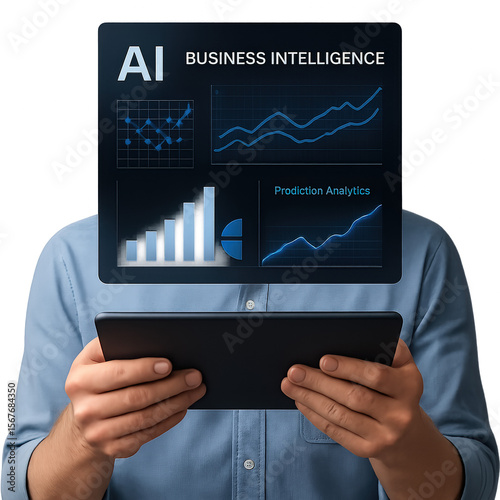 Business Intelligence Dashboard with AI for Data Analysis and Insights