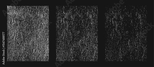 Grunge Texture Overlay with Scratched Dusty Surface for Distressed Noise Effect and Rough Dirty Background Design Elements Vector