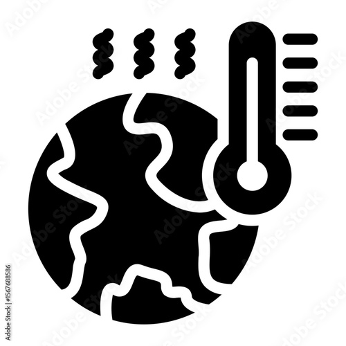 global warming icon