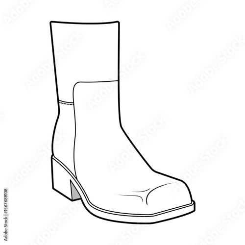 Footwear design, footwear illustration, shoes drawing, fashion design, fashion illustration