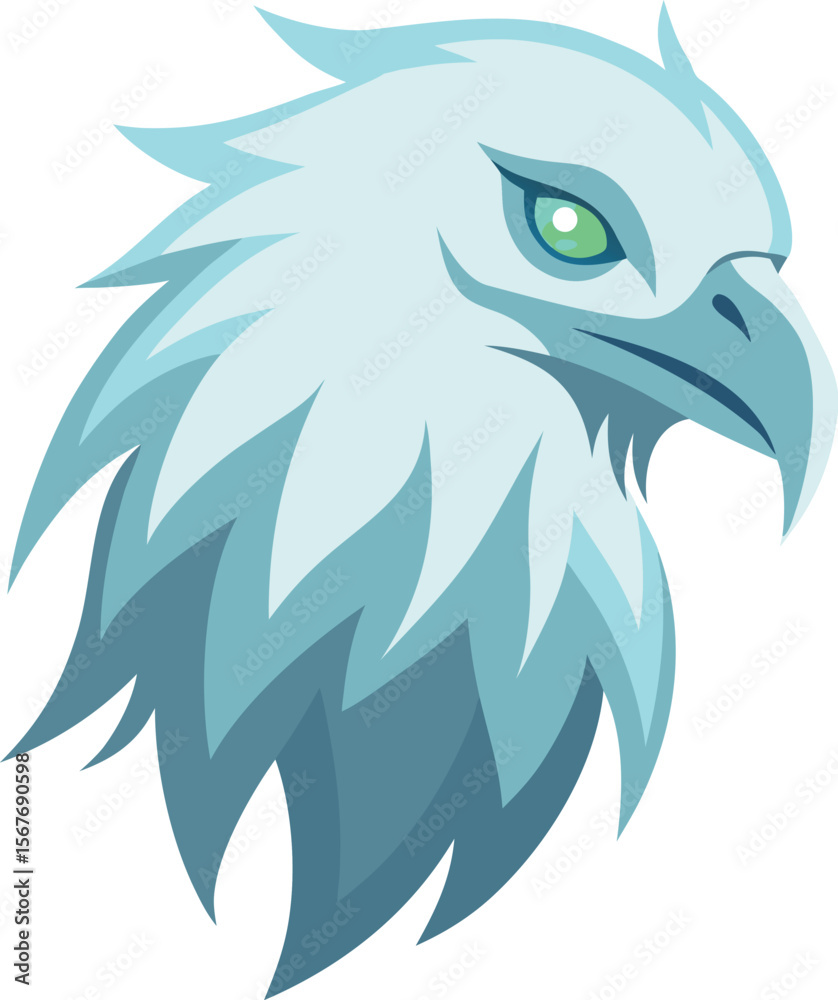 Obraz premium Icy Hawk Vector