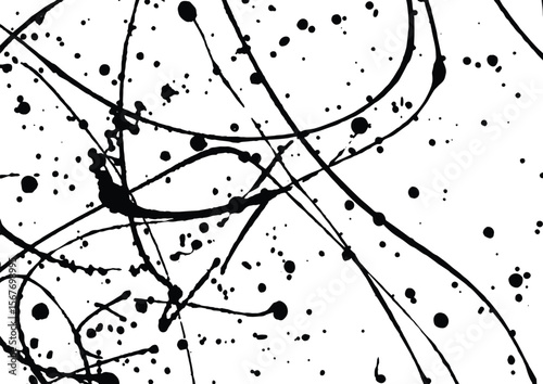 Abstract vector splatter color isolated background design. illustration vector design.