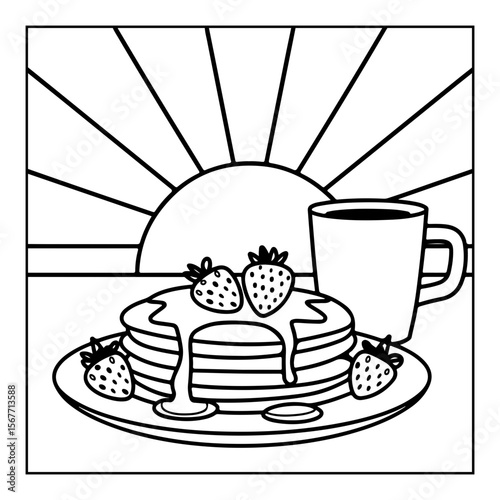 vector illustration of a home instrument