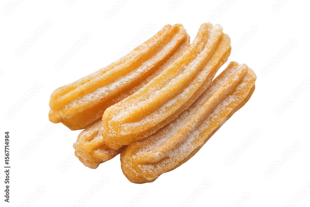 Delicious Spanish Churros Sugar Coated PNG Transparent Delicious Spanish Churros Sugar Coated PNG Transparent