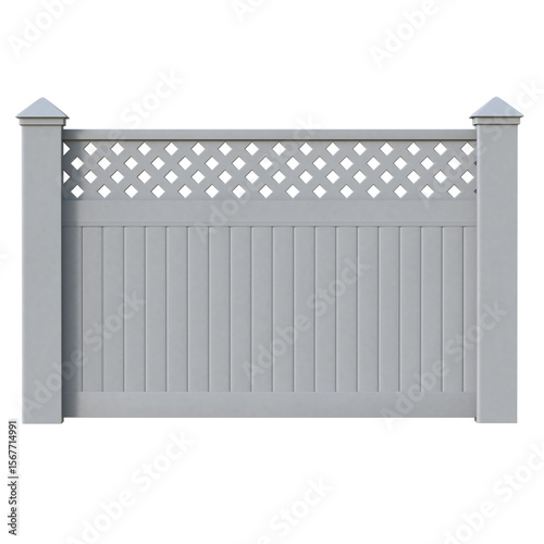 Wallpaper Mural White fence house Torontodigital.ca