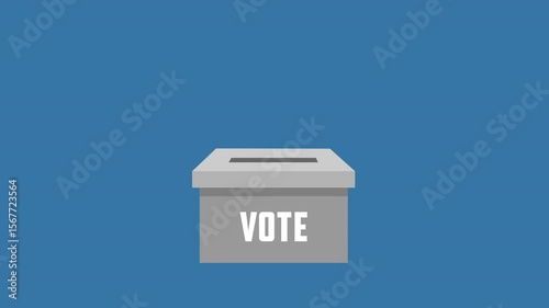 vote video animation concept voting animated