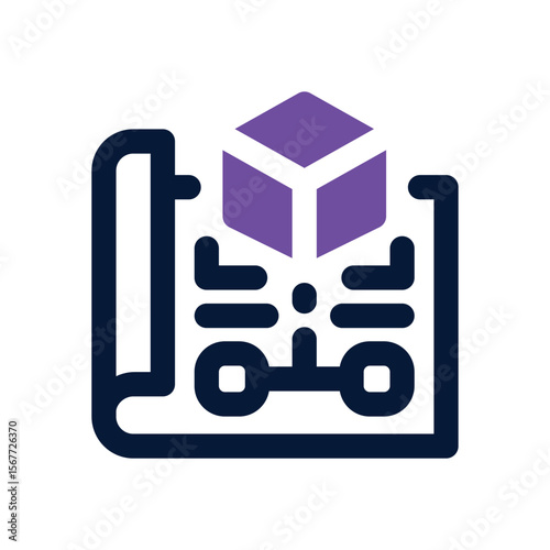 scrypt duotone icon. Sleek and modern vector icon for websites, mobile apps, marketing materials, and corporate design. Fully scalable and ready to use.