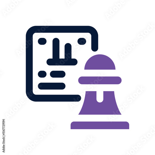 adaptation duotone icon. Sleek and modern vector icon for websites, mobile apps, marketing materials, and corporate design. Fully scalable and ready to use.