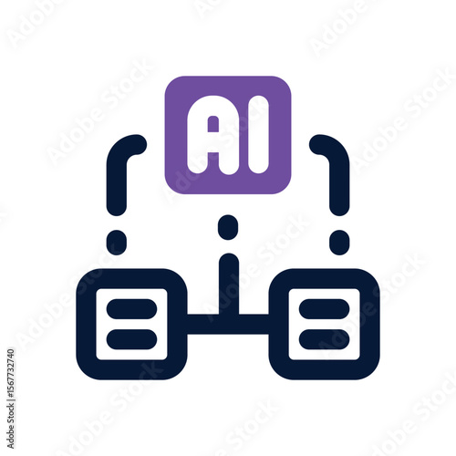 generator duotone icon. Sleek and modern vector icon for websites, mobile apps, marketing materials, and corporate design. Fully scalable and ready to use.