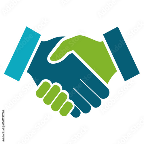 handshake vector illustration