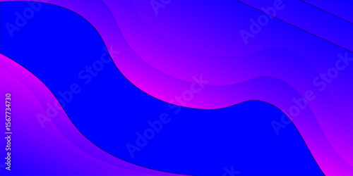 Purple soft gradient abstract background animation. 2D computer rendering design