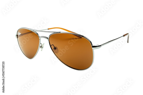 Wallpaper Mural Ray Ban Aviator Sunglasses Metal Frame Brown Lenses Fashion Eyewear Summer Style Outdoor on transparent background Torontodigital.ca