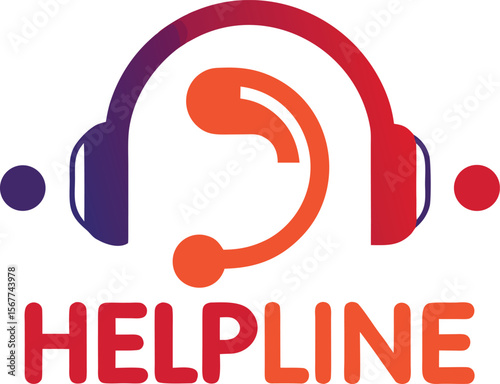 creative logo helpline icon on white background (14).eps
