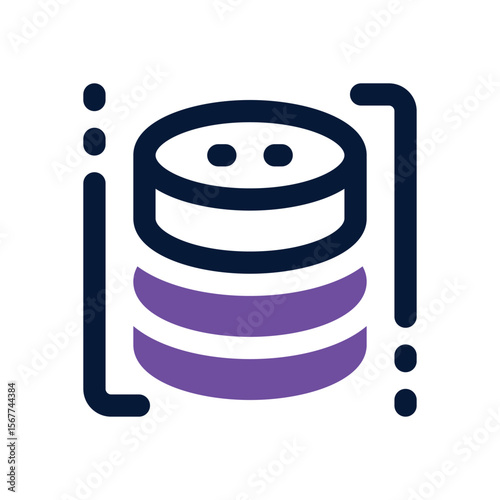 hosting duotone icon. Sleek and modern vector icon for websites, mobile apps, marketing materials, and corporate design. Fully scalable and ready to use.