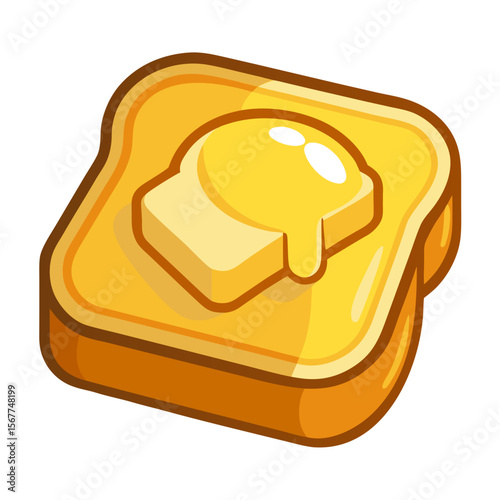 toast with butter