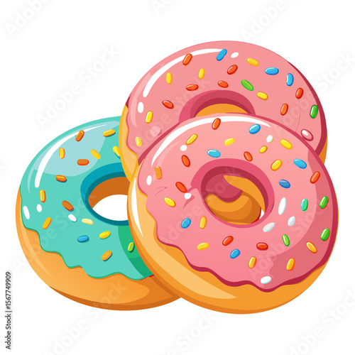 donut with sprinkles