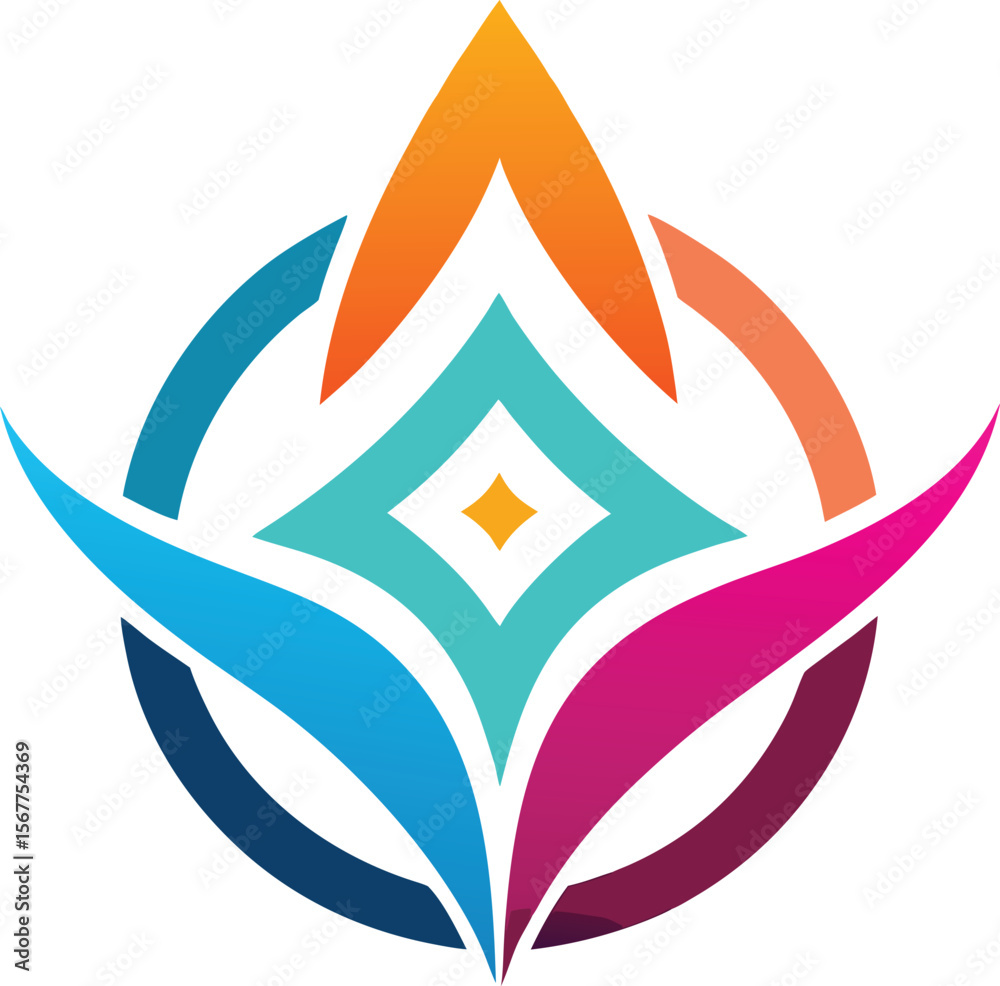 Obraz premium Modern Creative Logo Symbol