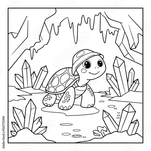 black and white turtle coloring pages