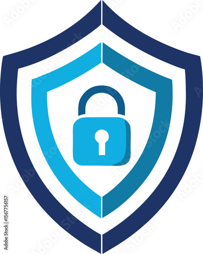 privacy secure logo icon design