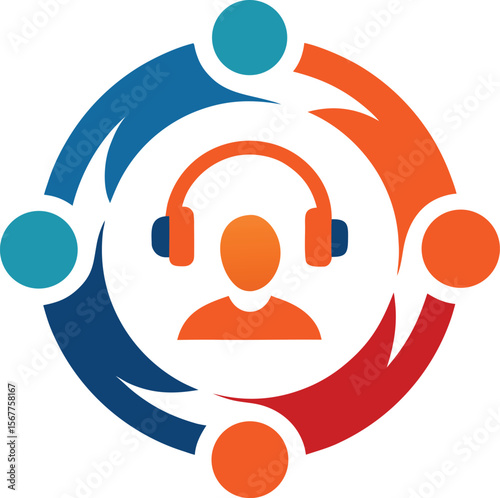 Creative Hotline Support Logo