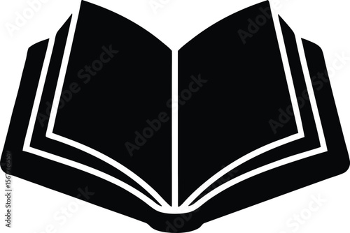 book vector icon.