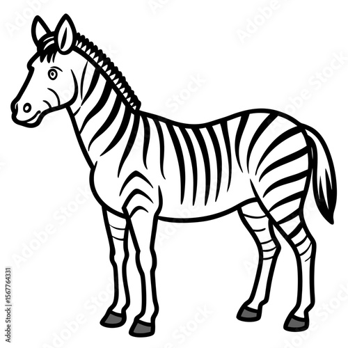 Zebra Horse Mix Minimalist Design