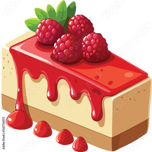 A delectable collection of stylized blueberry pudding illustrations, showcasing the dessert
