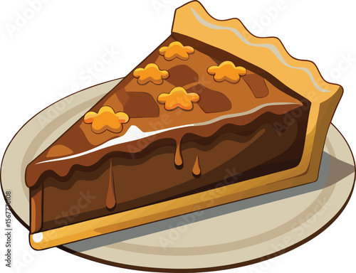 A delightful collection of stylized cake illustrations, showcasing a variety of designs from tiered wedding cakes to festive birthday cakes, often adorned with fruit and decorative elements