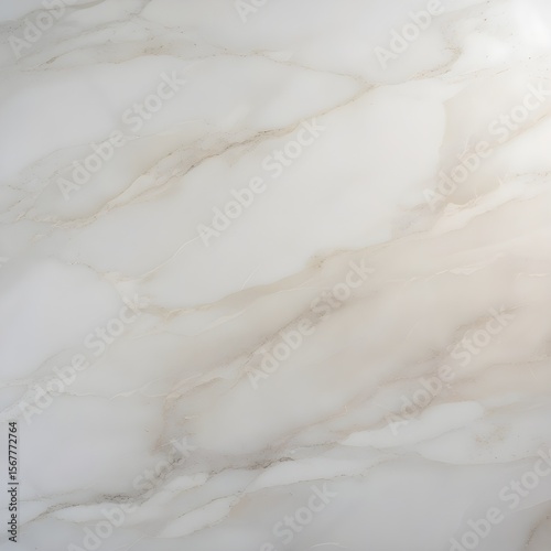 White marble texture and background Generative AI 