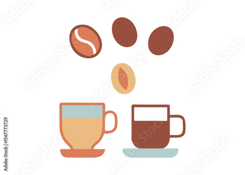 Set of Coffee Vector, Coffee Icons