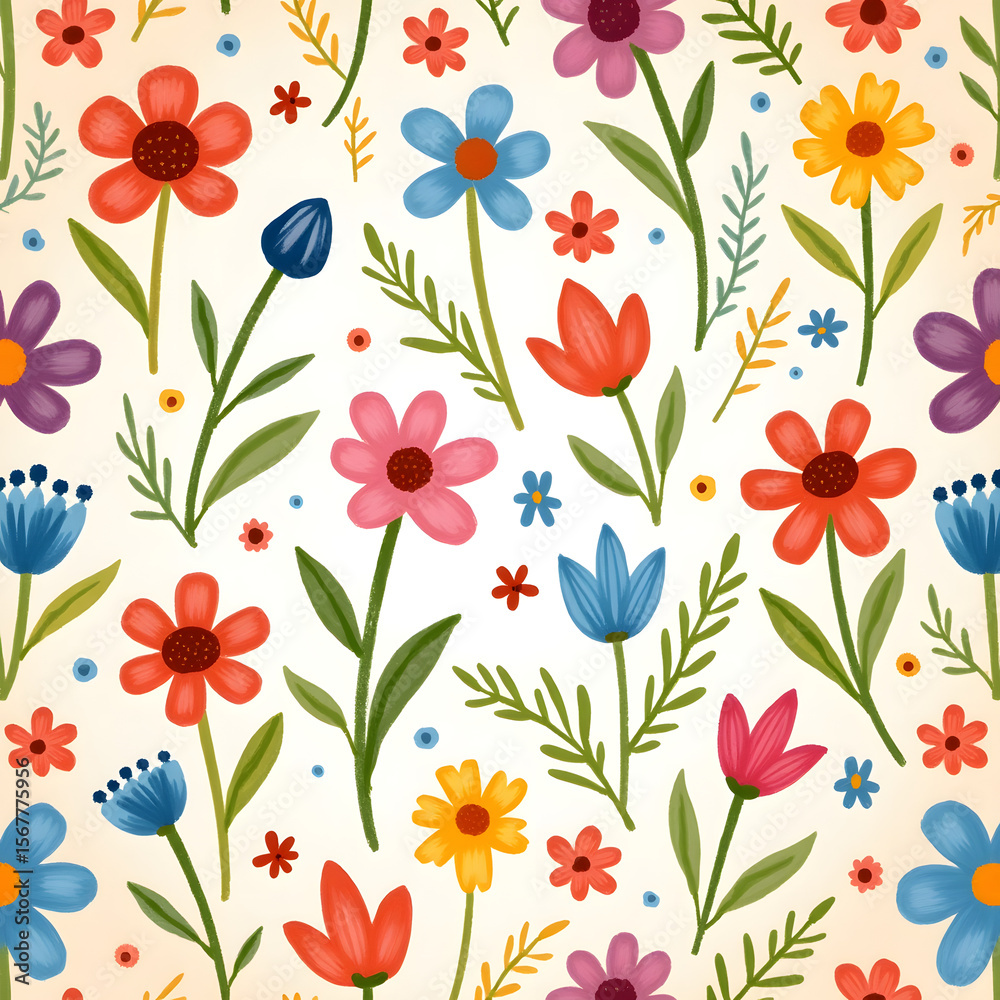 custom made wallpaper toronto digitalA pattern of colorful floral background design .