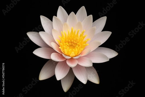 Close-up of a water lily in bloom