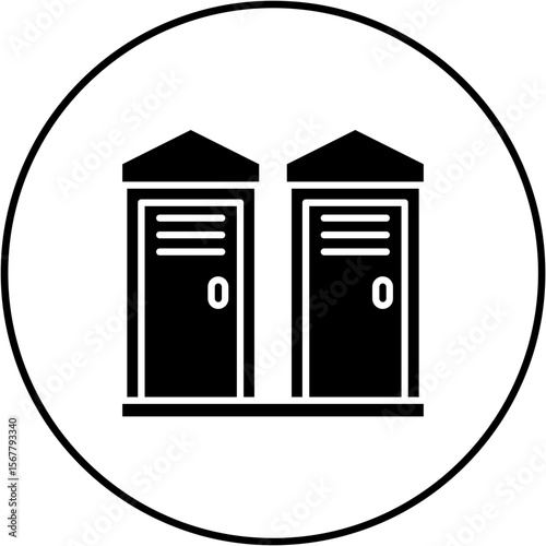 Portable bathroom Icon