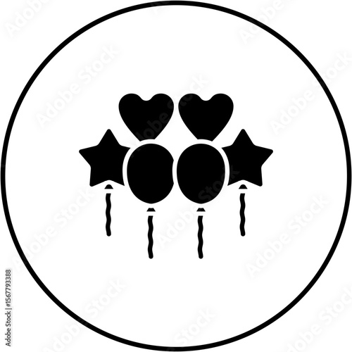 Balloons Icon