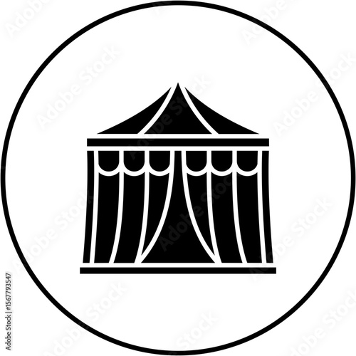 Circus tent Icon