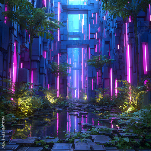 Silent Chaos in the Surreal Realm